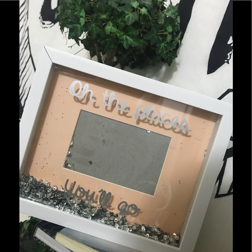 “Oh, the places you’ll go” Picture Frame